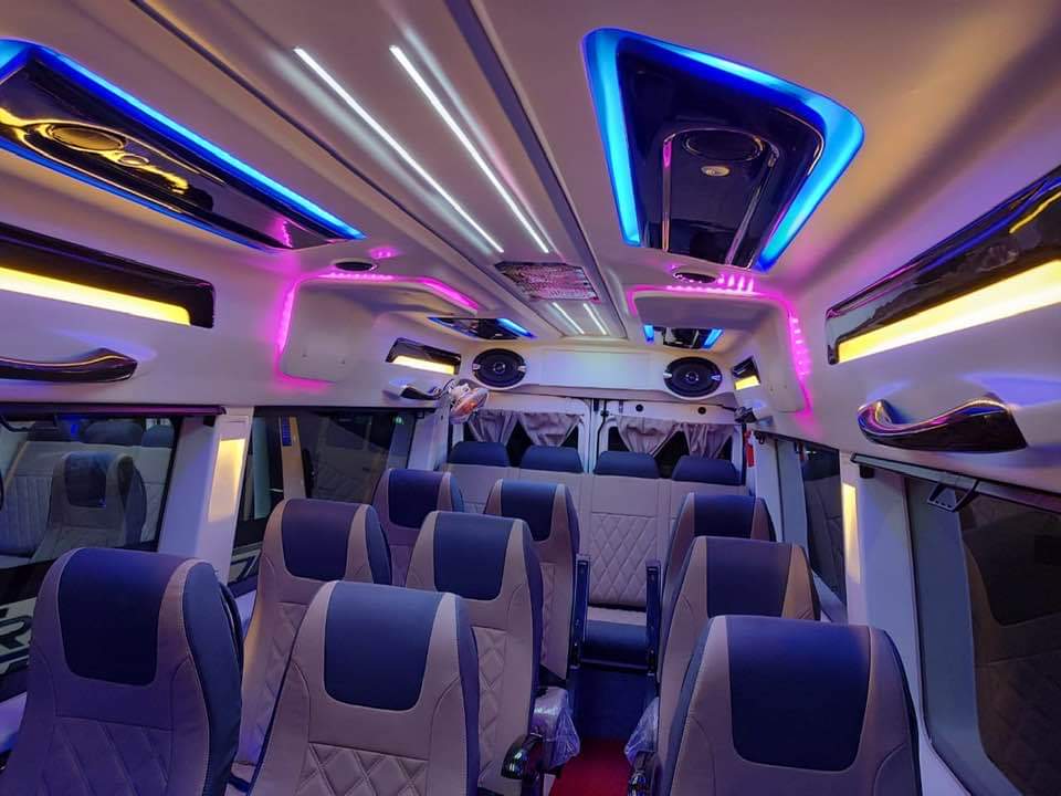 20 seater luxury tempo traveller on rent