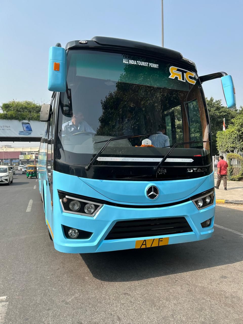 49 seater business class coach with washroom on rent